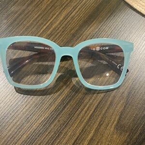 Mint Green Square Glasses MS20989 mint Demi +3.00